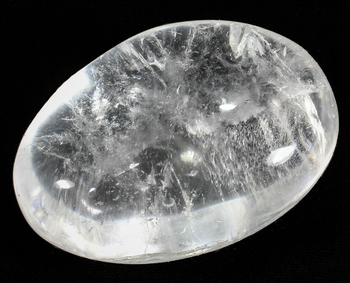 Bulk Polished Clear Quartz "Pebbles" 3 Pack For Sale
