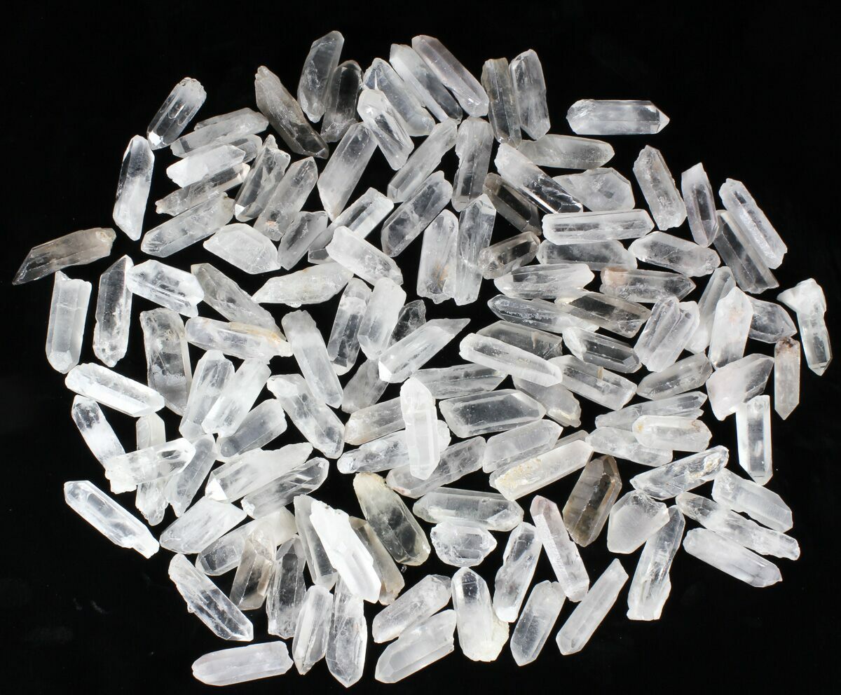 Quartz Crystal Points (12" size) 1 KG Bag For Sale