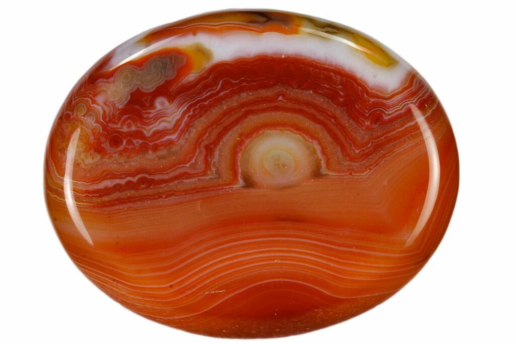 carnelian polished stone