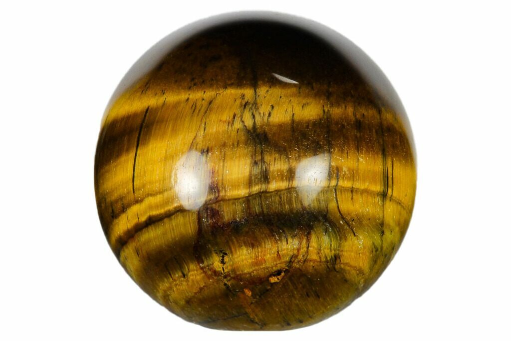 Small Tiger's Eye Spheres