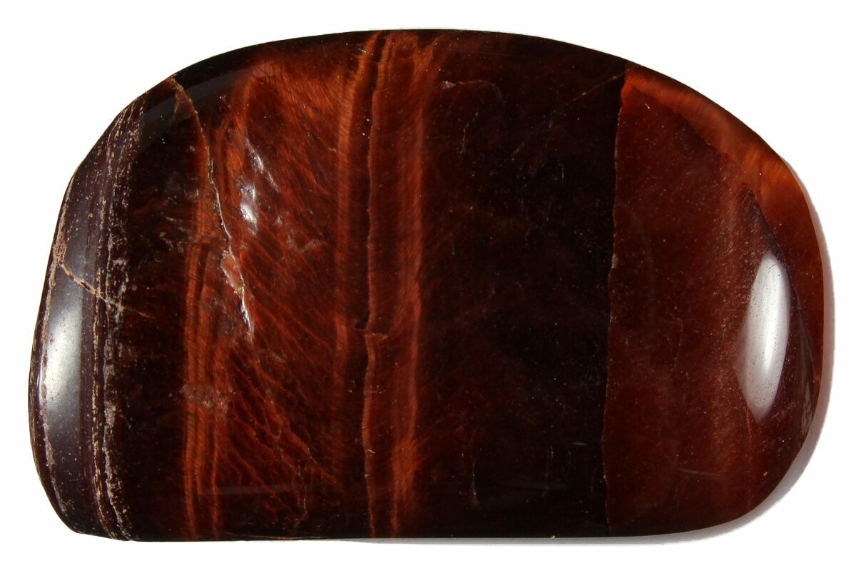 1" 1.5" Tumbled Red Tiger's Eye For Sale