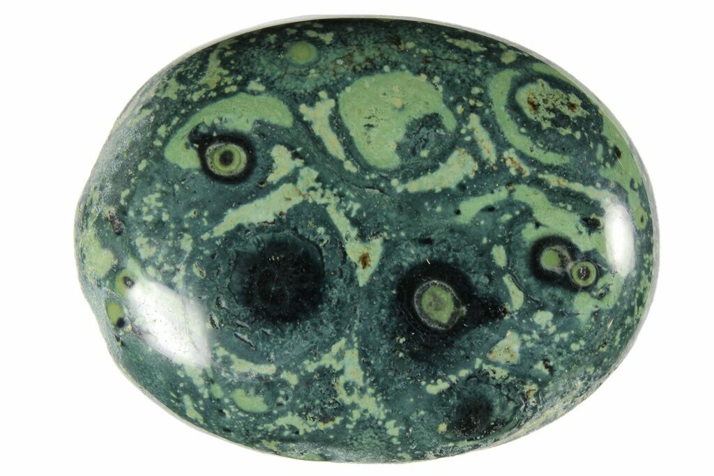 Kambaba Jasper Palm Stone 大自然のゴッホ　スフィア　① Kambaba Jasper Palm Stone 大自然のゴッホ