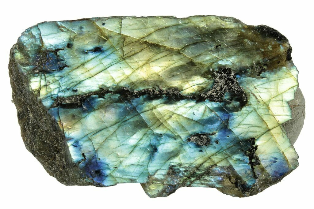 Small Single Side Polished Labradorite Pieces - 1 1/2"+ Size For Sale -  FossilEra.com