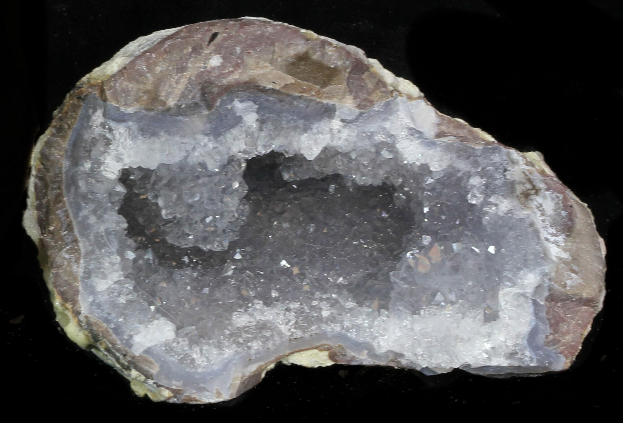 4.4" Crystal Filled Dugway Geode For Sale (33189)