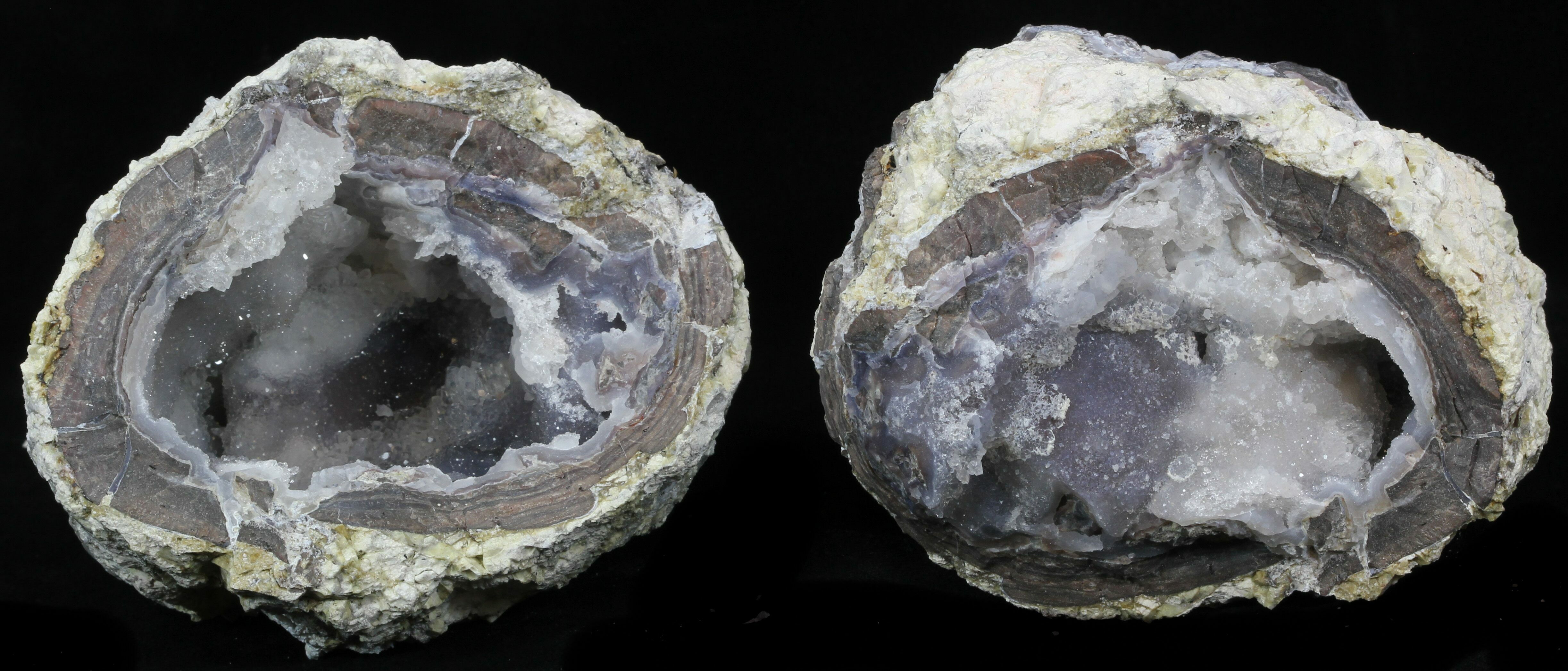 4.1" Crystal Filled Dugway Geode For Sale (33190)