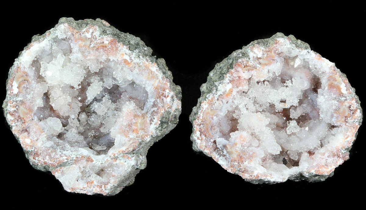 1.35" Keokuk "Red Rind" Geode - Iowa For Sale (#44004) - FossilEra.com