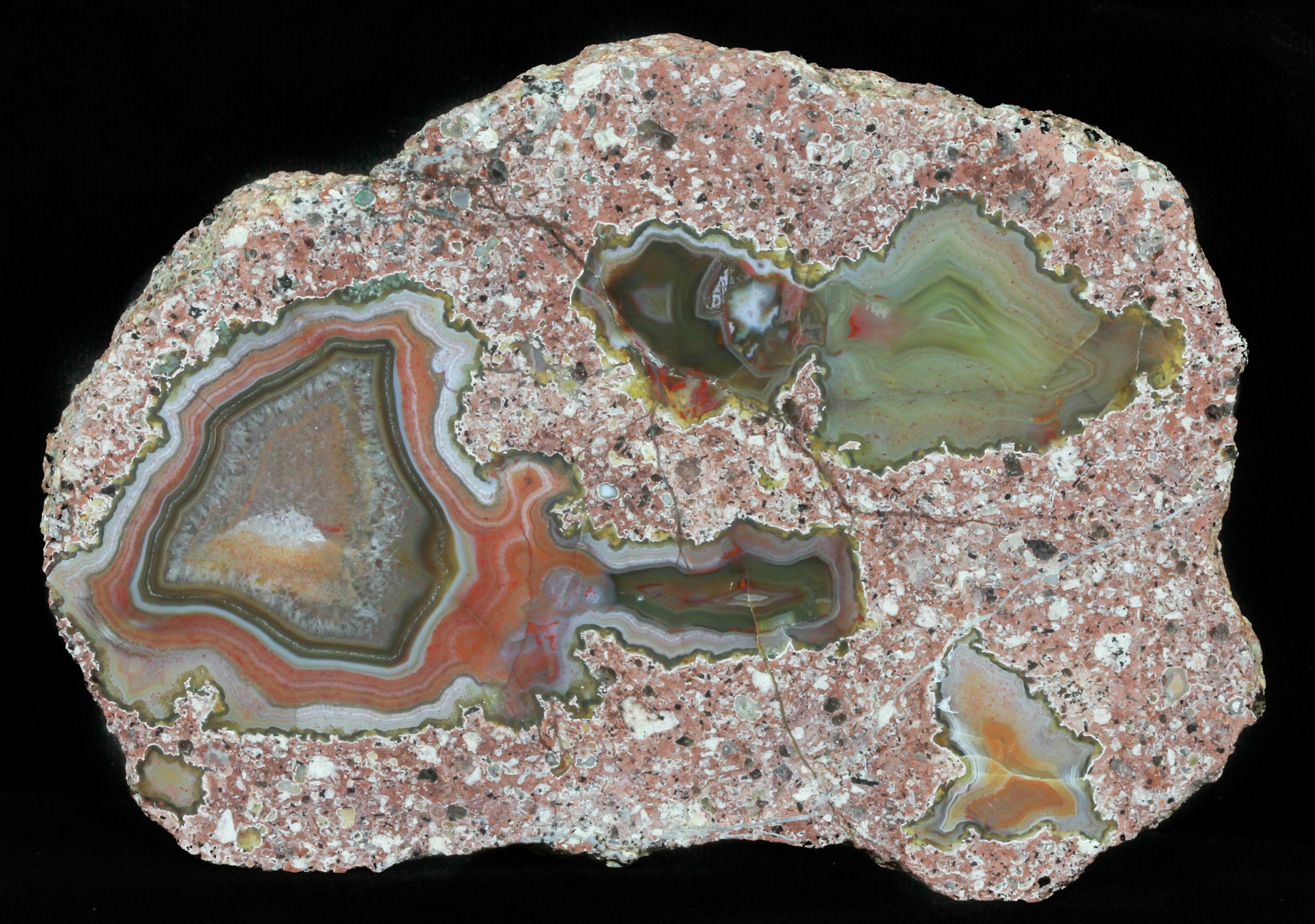 4.7" Polished Agate Slab Poland For Sale (60841)