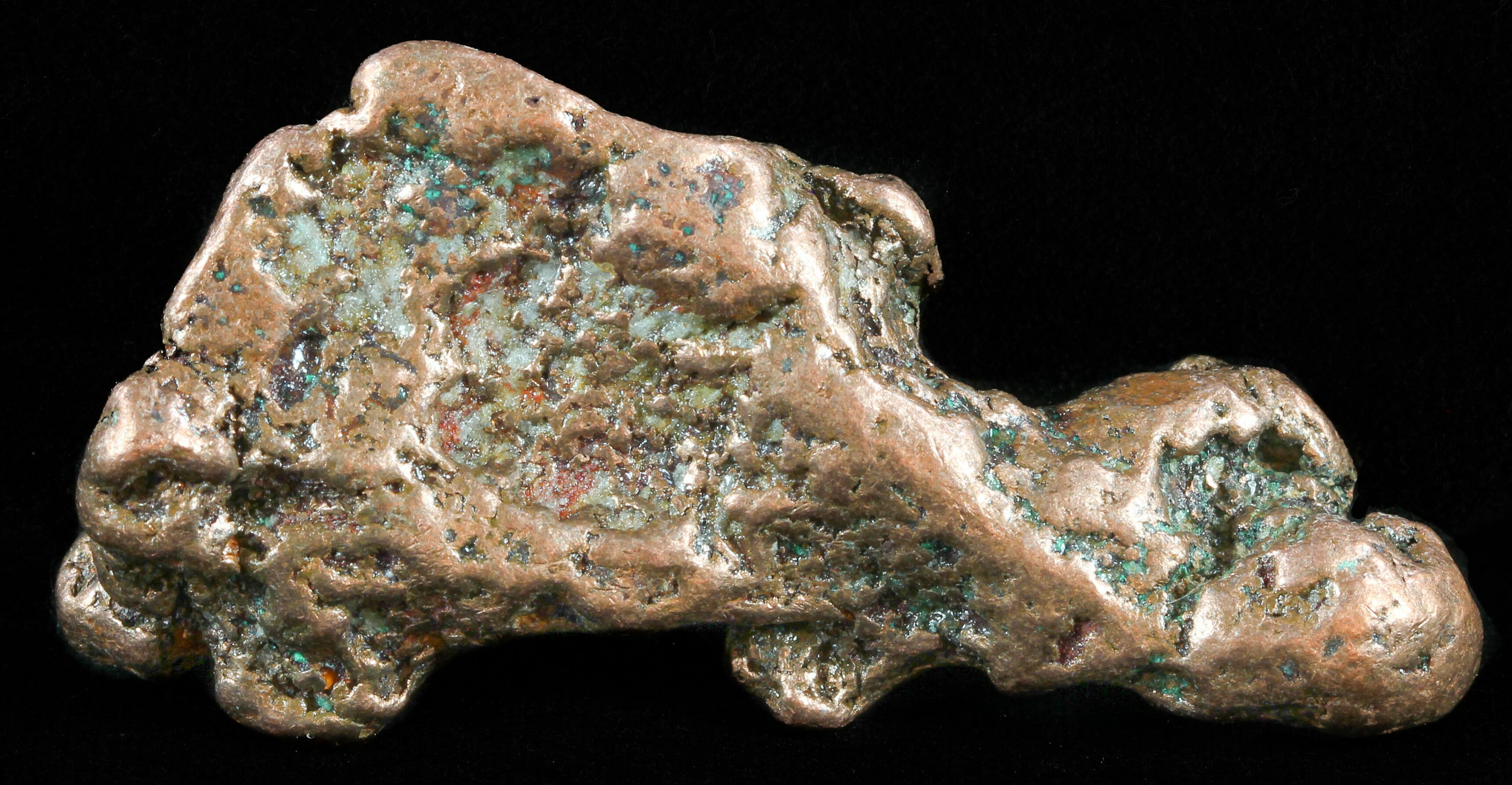 2.5" Natural, Native Copper Ore Michigan For Sale (60805